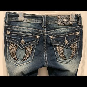 Miss Me Wing Signature Rise Boot Size 28